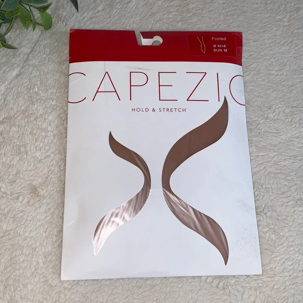 NEW Capezio Footed Tights SUN Medium Dance Skate